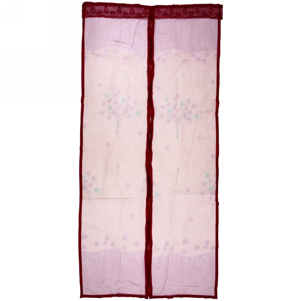 Сетка антимоскитная дверная на магнитах 100*210см «Цветочный рай» ДоброСад