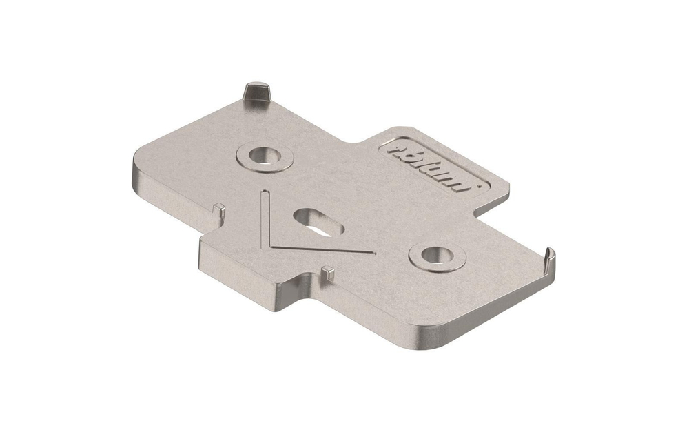 Клинобразная угловая подкладка, крестообразная, -5°, под саморезы, толщина подкладки: 6 мм