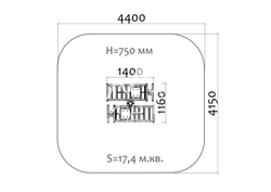 Тренажер для мышц брюшного пресса ФТ-002 для спортивной площадки