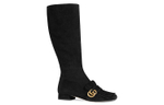 GUCCI Leather Knee high Boots Women"s Black