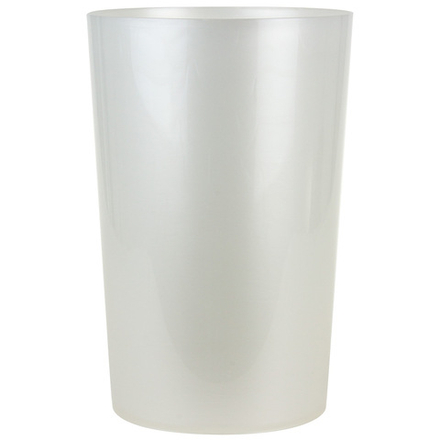 Вазон (пластик) "Инфинити" D15xH23см 4л (Перламутровый)