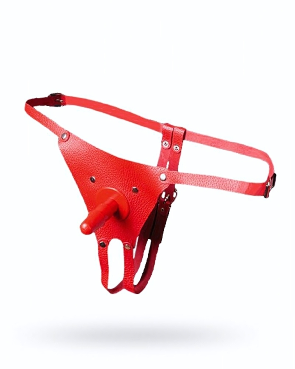 Трусики универсальные с плагом красные