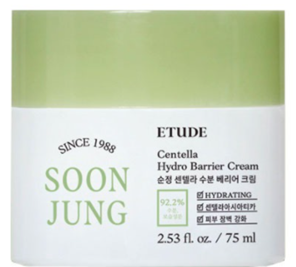 Защитный крем для лица Etude House Soon Jung Centella Hydro Barrier Cream 75 мл