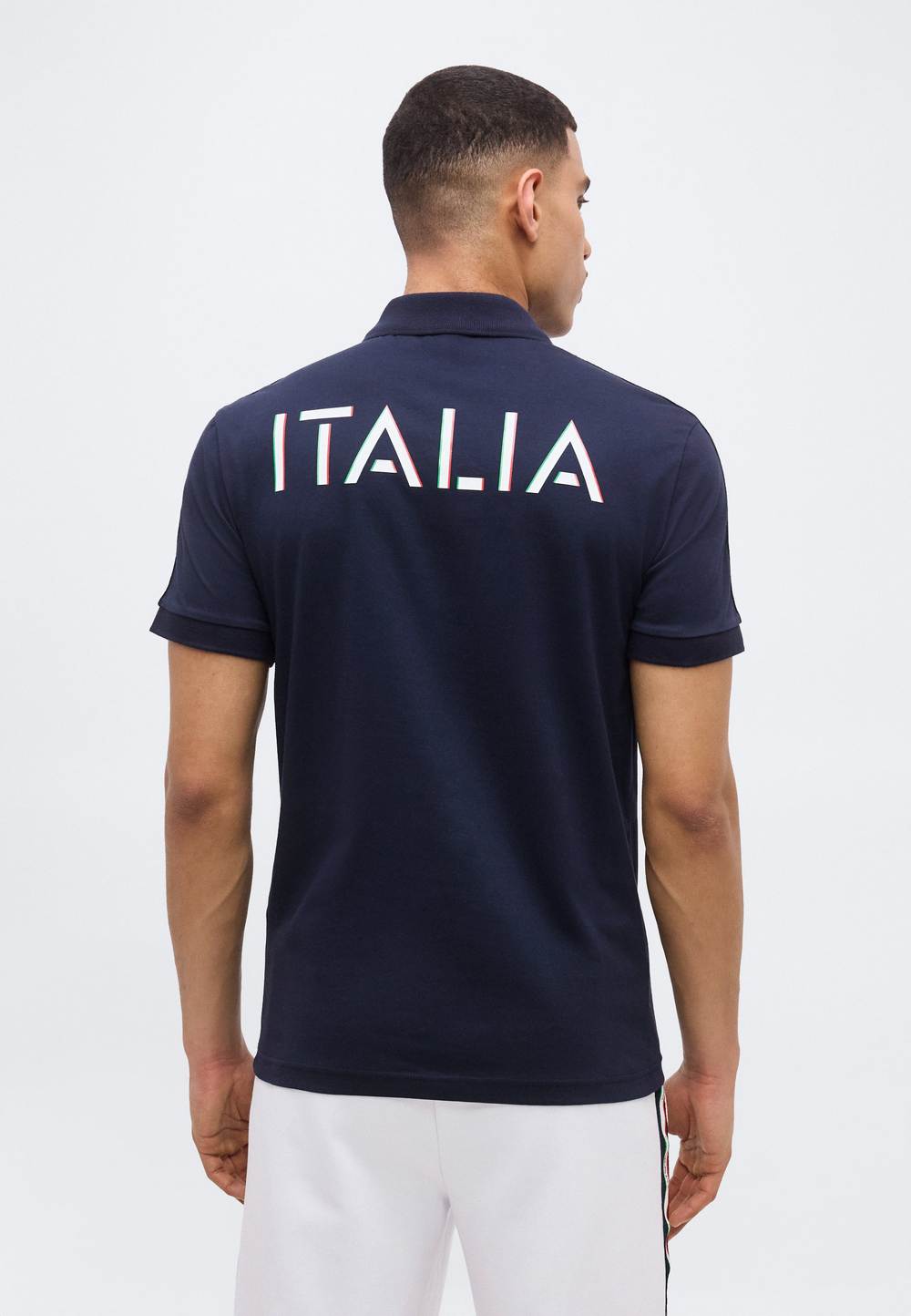 EA7 Emporio Armani ITALIAN SPIRIT - Футболка-поло - Синий