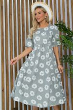 Платье Воздушный поцелуй (мята) П13492-18М LT Collection