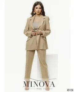 Костюм 2180-бежевый Minova