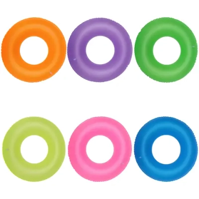 Надувной круг для плавания 90 см Неоновая коллекция