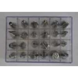 Набор кондитерских насадок 24 шт нерж. P.L. Proff Cuisine