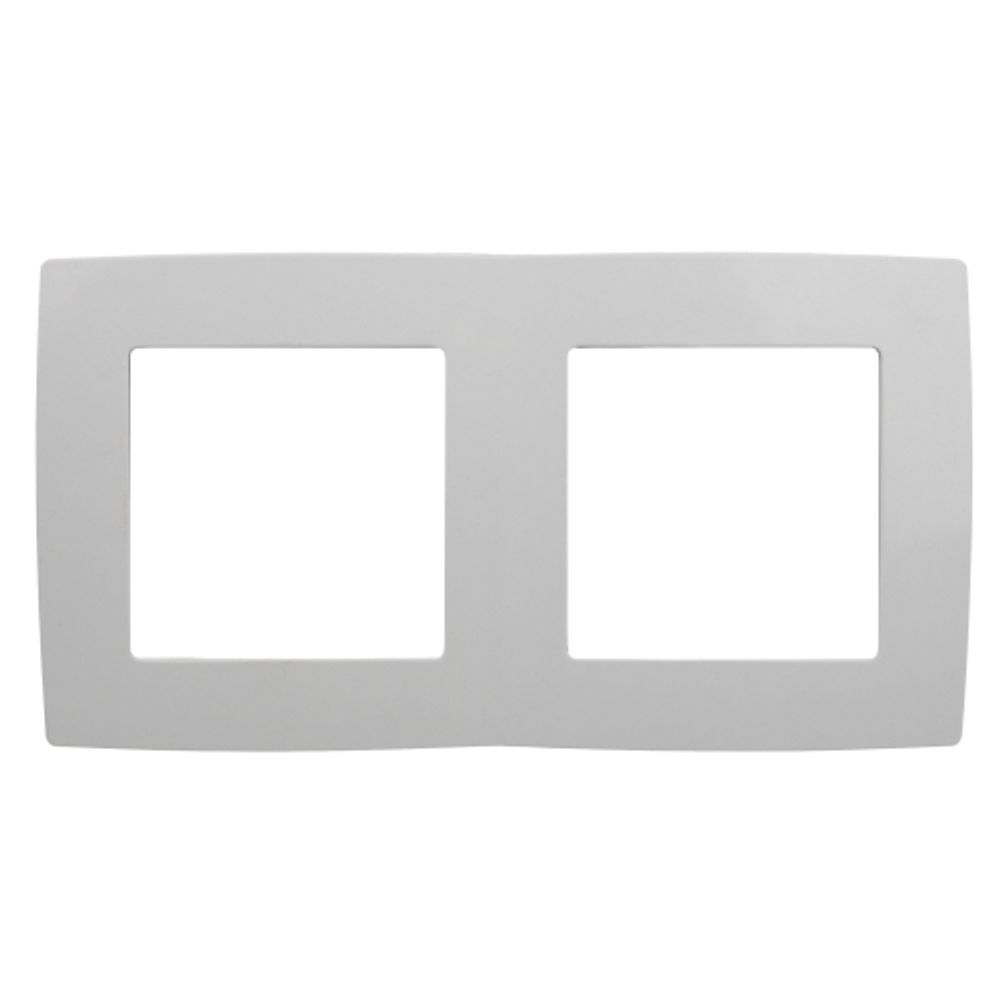 12-5002-01 ЭРА Рамка на 2 поста, Эра12, белый | Эра 12 Белый