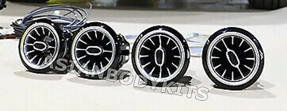 Дефлекторы с подсветкой для Mercedes-Benz G-Class W463A/W464 G500 2018+ Мерседес Гелик гелентваген