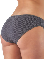 Хлопковые слипы с принтом горошек (Размер: M) (Цвет: темно-серый)