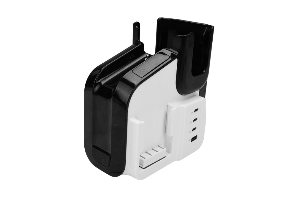 Пылесос беспроводной вертикальный аккумуляторный Greenworks 24В GD24SVK4D, Арт.4701107UB с АКБ 4 А*ч и ЗУ