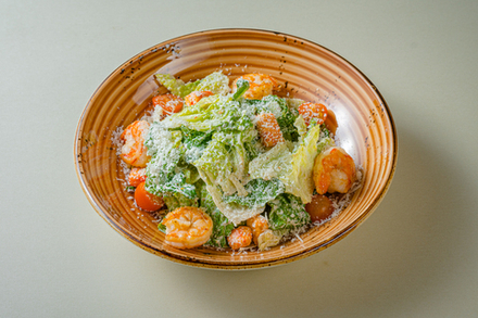 Цезарь с креветками