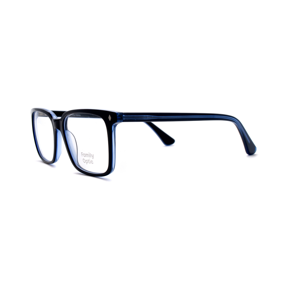 Оправа квадрат Family Optic WD2242 C1 черный/синий (Китай)