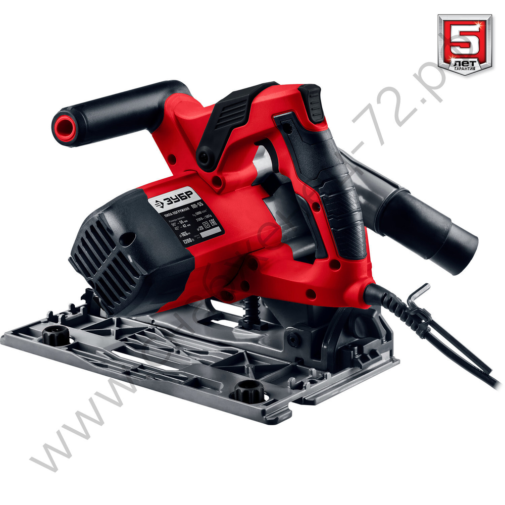 ЗУБР d 165 мм, 1200 Вт, погружная пила (ПП-55)