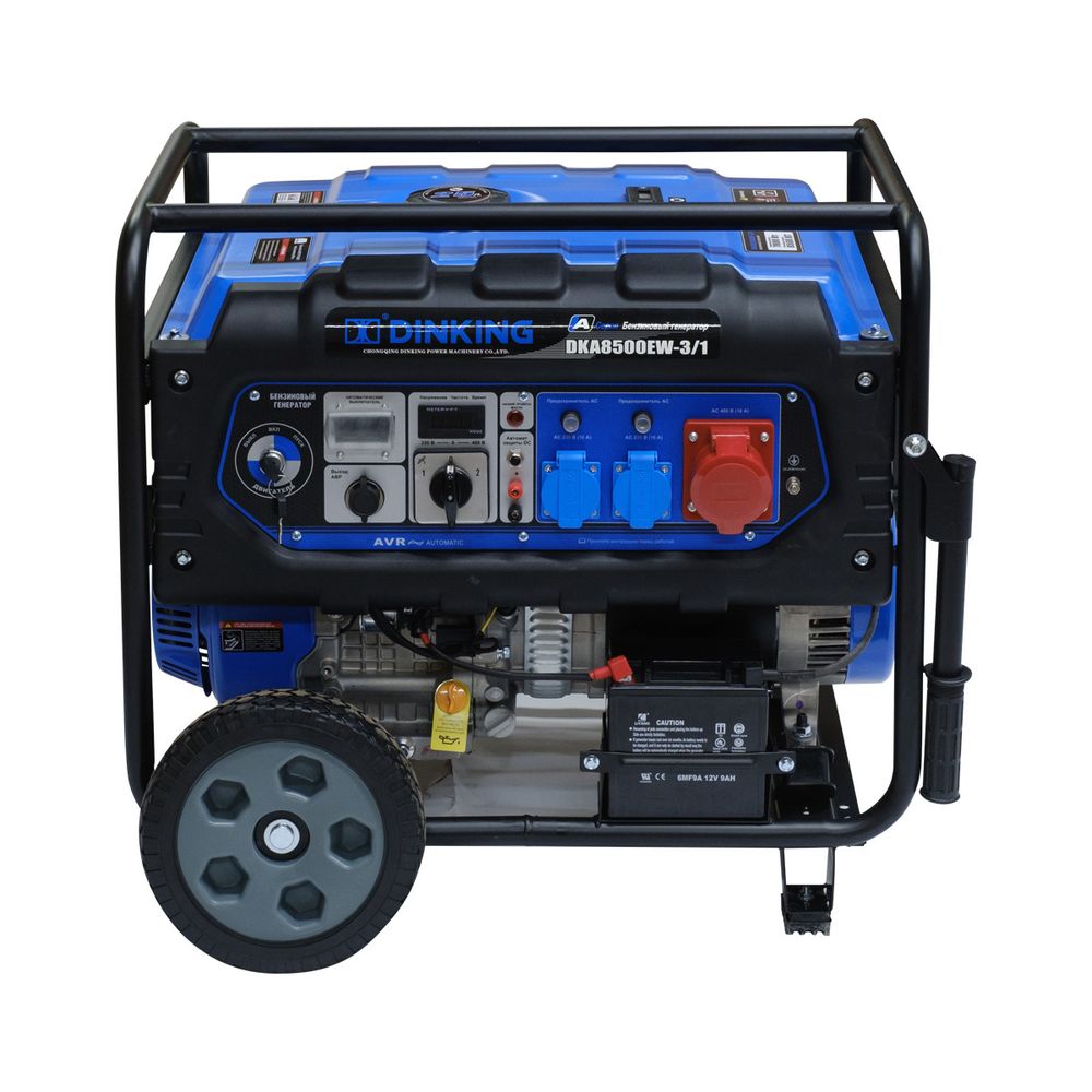 Генератор бензиновый Dinking DKA8500EW-3/1 - [7.8 кВт / 380V] эл. пуск, ATS