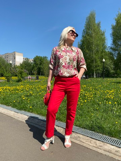 Штаны женские "Креатив П.Э" 7/8 (153)