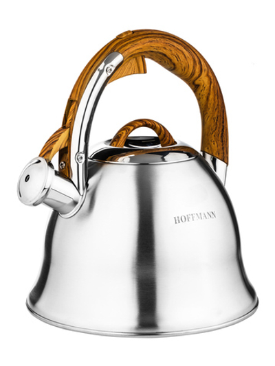 НМ 55162 чайник со свистком, комб.кор. ручка,матов. пов., 3,3 л. (12шт)