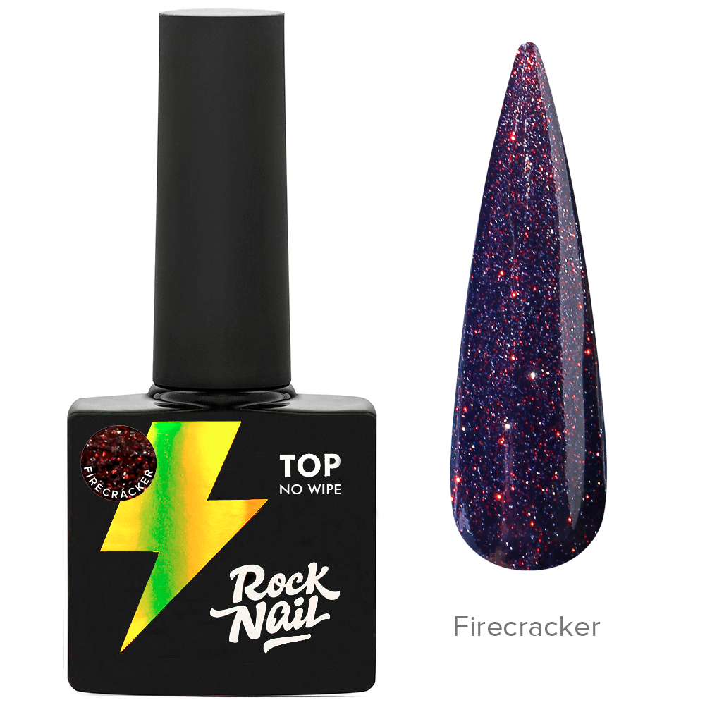 RockNail Top Светоотражающий Firecracker, 10 мл