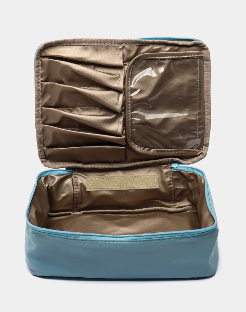 Дорожная косметичка голубая