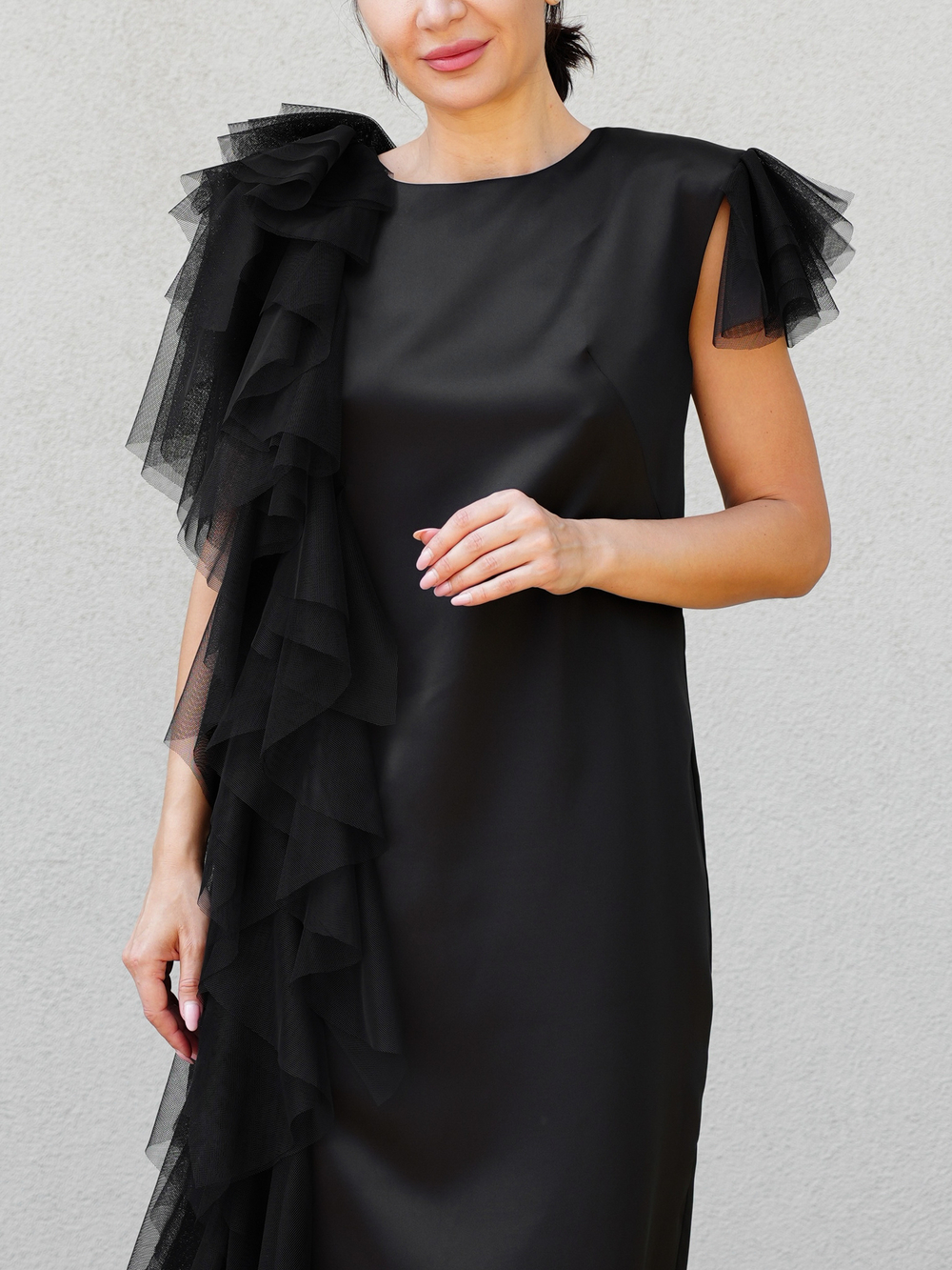 Платье "Для ковровой дорожки" в черном