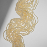 Хрустальный жемчуг, оттенок "Butter", шар 3,2мм