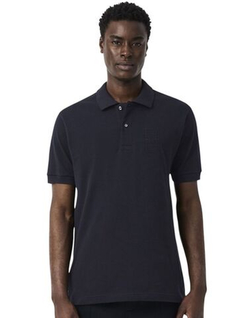 Мужское теннисное поло Lacoste Classic Fit Embroidery Detail Petit Pique - black