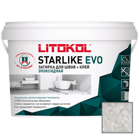 Затирка эпоксидная Litokol Starlike Evo S.105 Bianco Titanio 5 кг