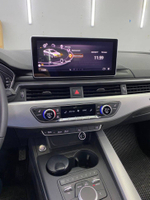 Магнитола для Audi A4 2017-2020 - Kuberg HP-3213 монитор 12.3" в стиле Audi на Android 11, CarPlay, 4G SIM-слот