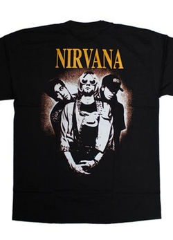 Футболка Nirvana в очках