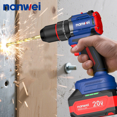 Аккумуляторный шуруповерт Nanwei NW-D8216C-4, 70 Нм, 20 В