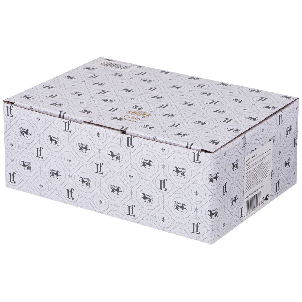 ЧАЙНАЯ ПАРА LEFARD "GRAIN" 220 МЛ СЕРАЯ (КОР=24НАБ.)