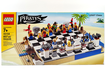 Конструктор LEGO 40158 Шахматный набор с пиратами