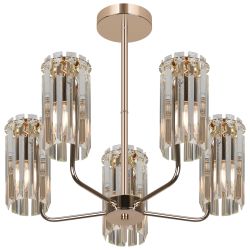 Люстра Rivoli Zoe 1064-305 5хЕ14 40 Вт хрусталь | Rivoli