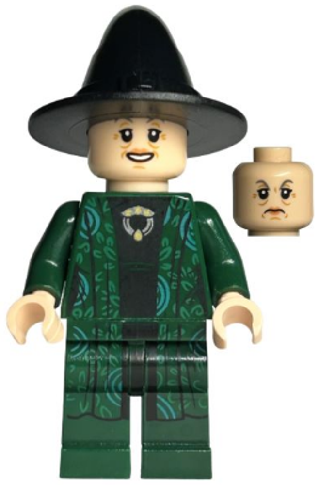Минифигурка LEGO hp152 Профессор Минерва МакГонагалл (Без шляпы)