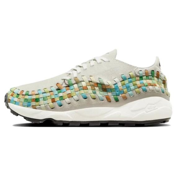 Nike Air Footscape Повседневная обувь Низкий верх Бежевый многоцветный Женская