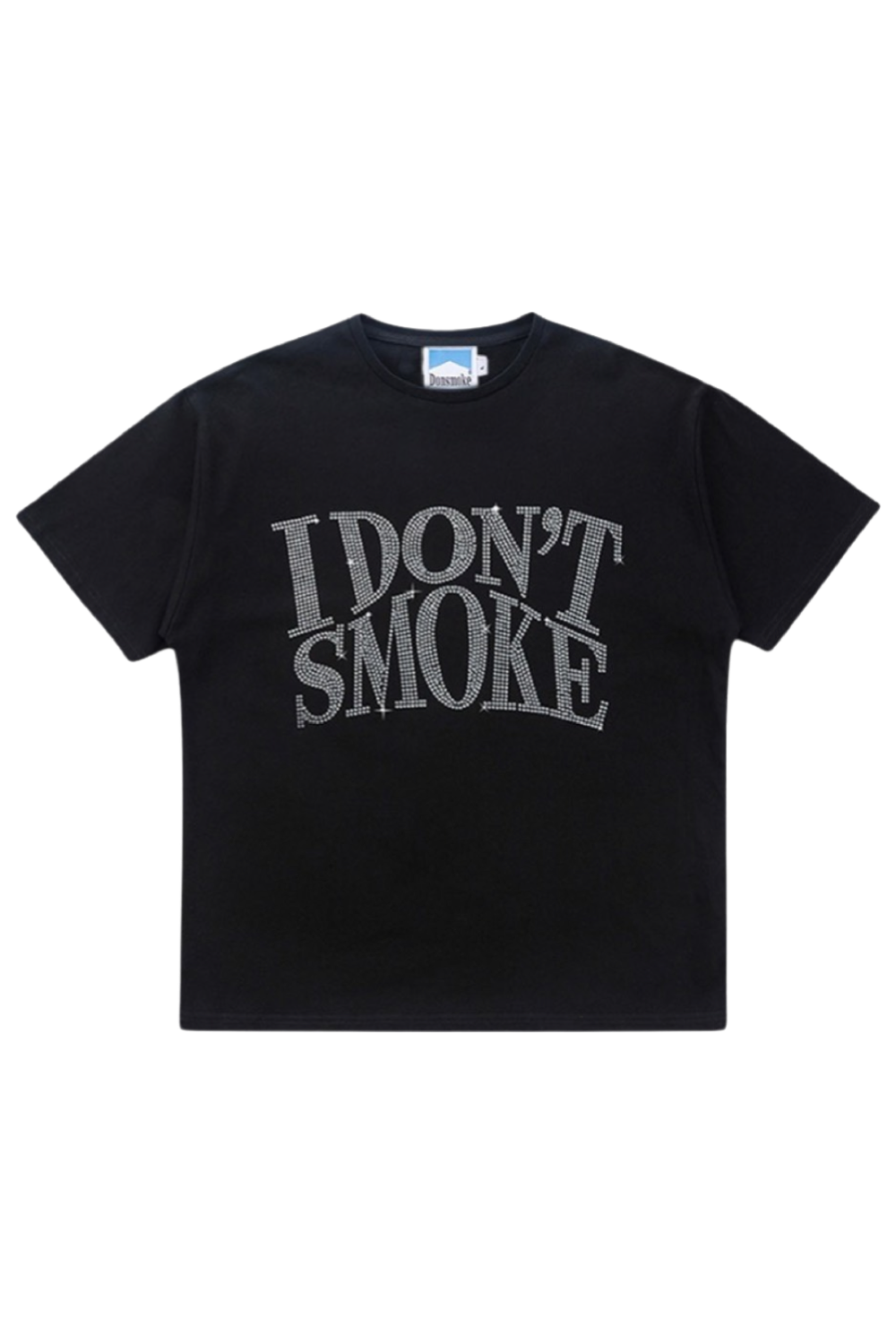 Футболка DONSMOKE "Rhinestone Logo" Oversized Tee
