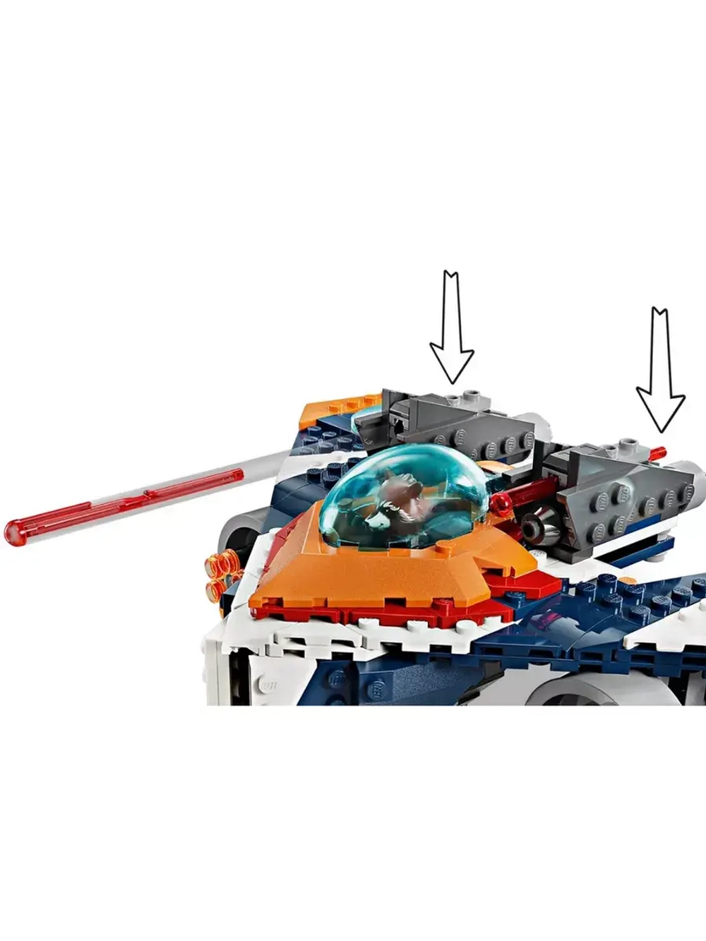 Лего Марвел 76278 Боевая птица Lego Super Heroes