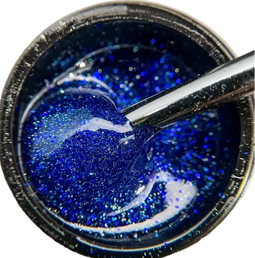 Гель мерцающий Синий Опция, 15 мл