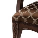 Стул деревянный Woodville Клето орех, коричневый, ножки орех