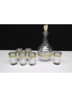 Набор графин и 6 стопок