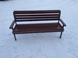 Скамейка "Модерн с подлокотником" 1,5 м