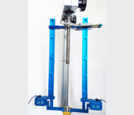 Extensometer for rebar joints residue deformation measurement