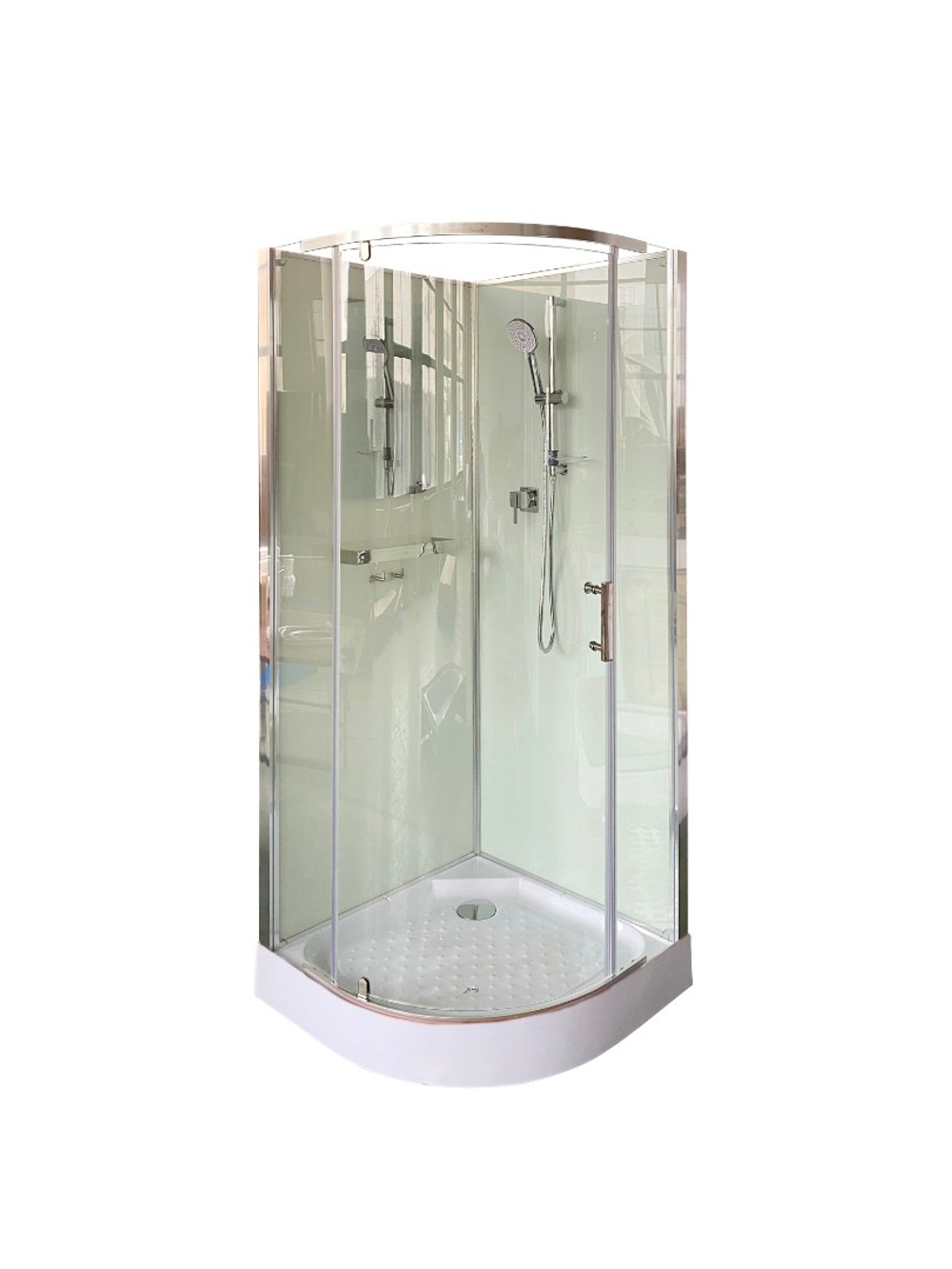 Душевая кабина Ceruttispa (ЧеруттиСпа) KORRA90T, с низким поддоном, 90x90x205