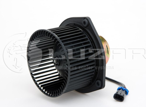 Мотор отопителя ВАЗ 2110 с крыльчаткой нового образца Luzar