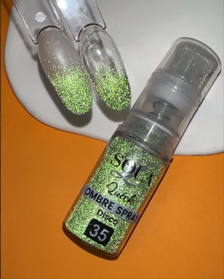 Sola Quick Ombre Dry Spray 35 Disco - Сухой Спрей-омбре для градиента, 10мл