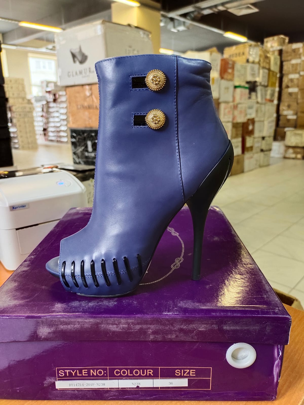 Ботильоны женские SASHA FABIANI BY147B4-201P-N238