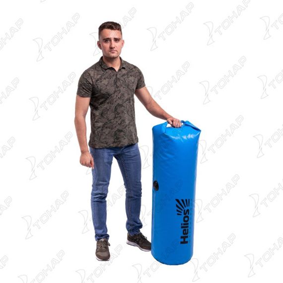 Драйбег 90л (d33/h125cm) голубой (HS-DB-9033125-B) Helios