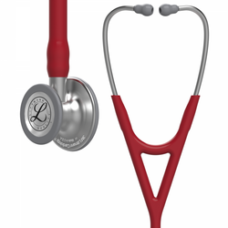 Стетоскоп Littmann Cardiology IV бордовый, стальная акустическая головка (6184)
