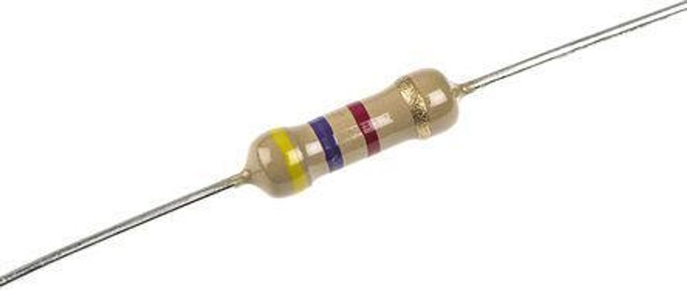 Резистор импорт MOF-2W:  4,7 КОм;